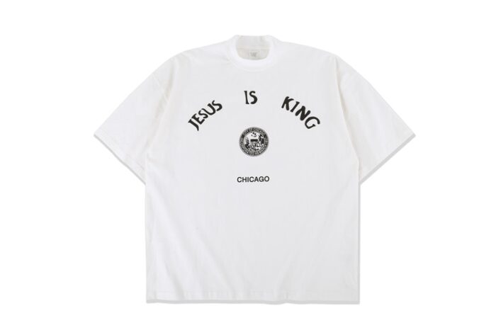 Jesus is King Chicago White T-Shirt