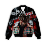 Phechion New Juice Wrld 3D Printed Fashion Streetwear Men Loose Sporting Jacket 6