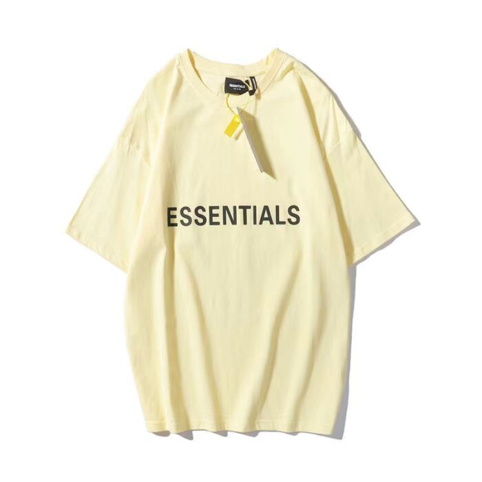Essentials Streetwear Men Summer Short Sleeve T-shirt 5