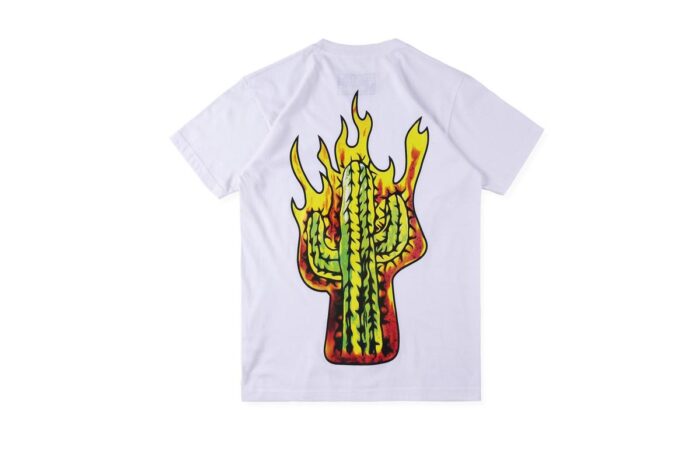 TRAVIS SCOTT Stroke My Flaming Cactus Tee Astroworld t shirt 3