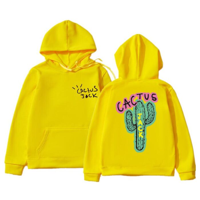 Rapper Travis Scott Cactus Jack Swag Print Funny Pullover Hooded 5