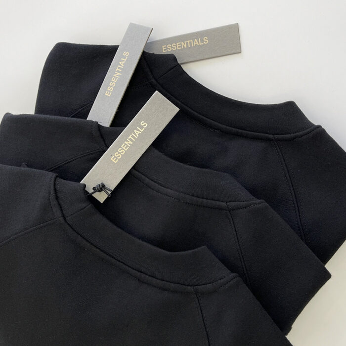 New Essentials Men's Fashion Brand Polyester 3M Reflective Loose Unisex Sweatshirt 4