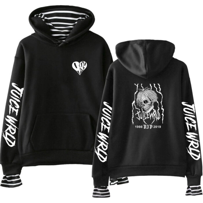 Rapper Juice Wrld Fake Two Pieces Fashion Jacket - Sweatshirt 4