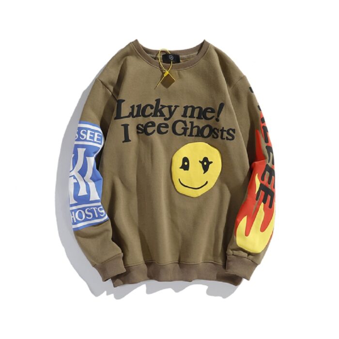 Kanye West Hoodie “Lucky Me I See Ghosts” Sweatshirt 4