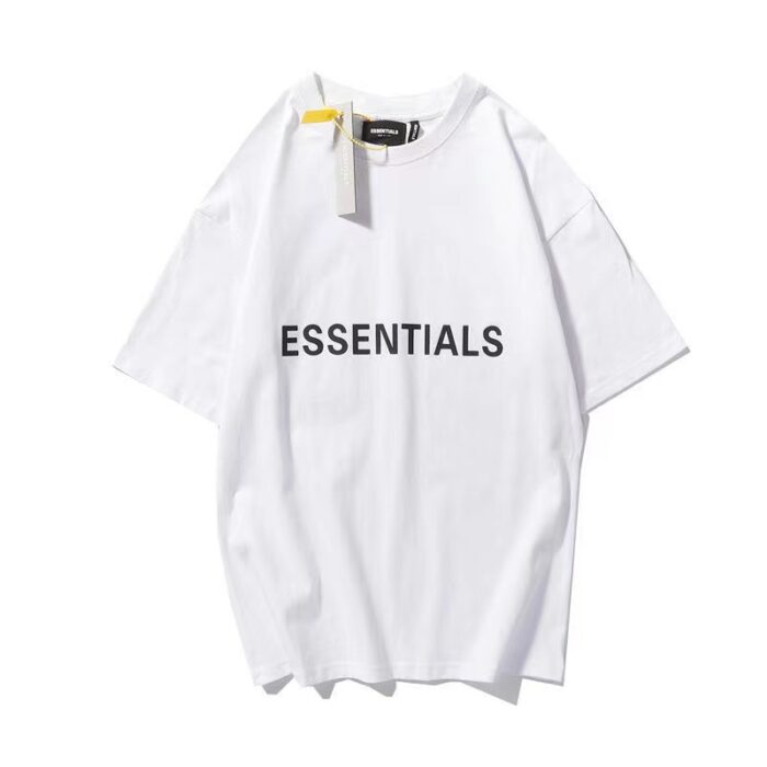 Essentials Streetwear Men Summer Short Sleeve T-shirt 3