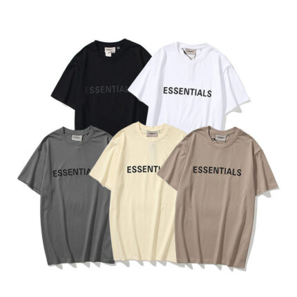Essentials Streetwear Men Summer Short Sleeve T-shirt 1