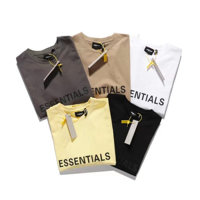 Essentials Streetwear Men Summer Short Sleeve T-shirt 6