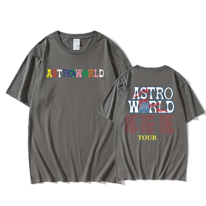 Kanye West AstroWorld Tour Oversize street-wear Tshirt 3