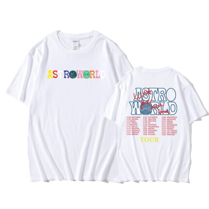 Kanye West AstroWorld Tour Oversize street-wear Tshirt 2