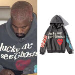 Kanye West Oversized Streetwear Velvet Pullover hoodie 1