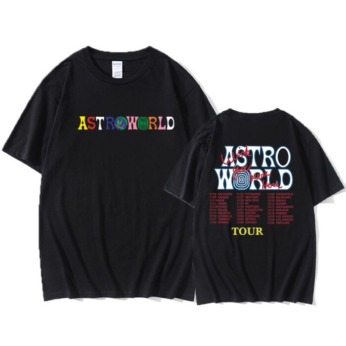 Kanye West AstroWorld Tour Oversize street-wear Tshirt 1