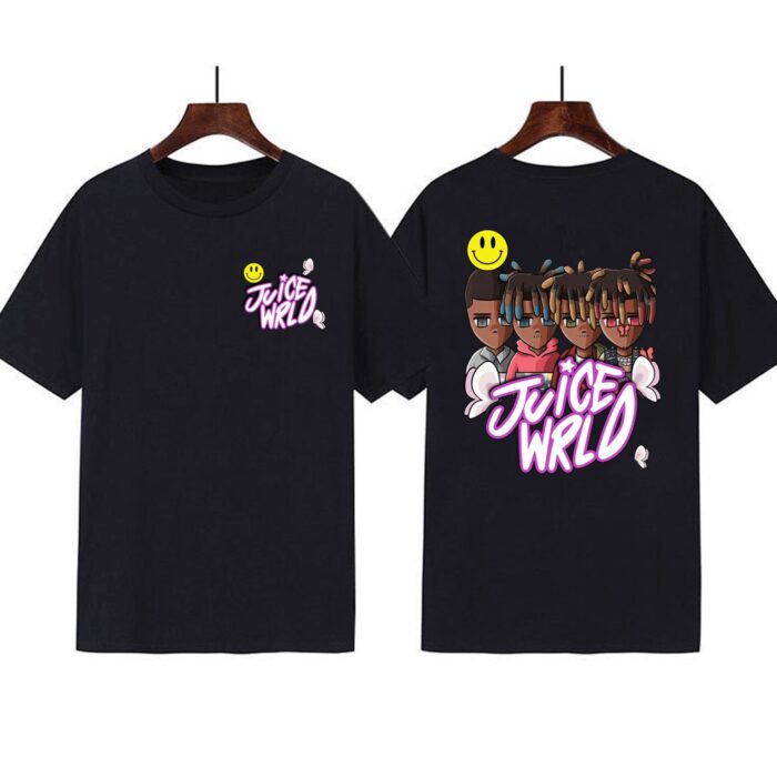 Juice Wrld Hip-Hop Short Sleeve Summer Casual Tees