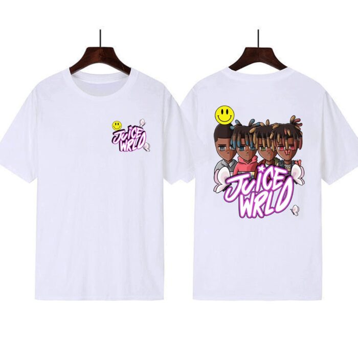 Juice Wrld Hip-Hop Short Sleeve Summer Casual Tees