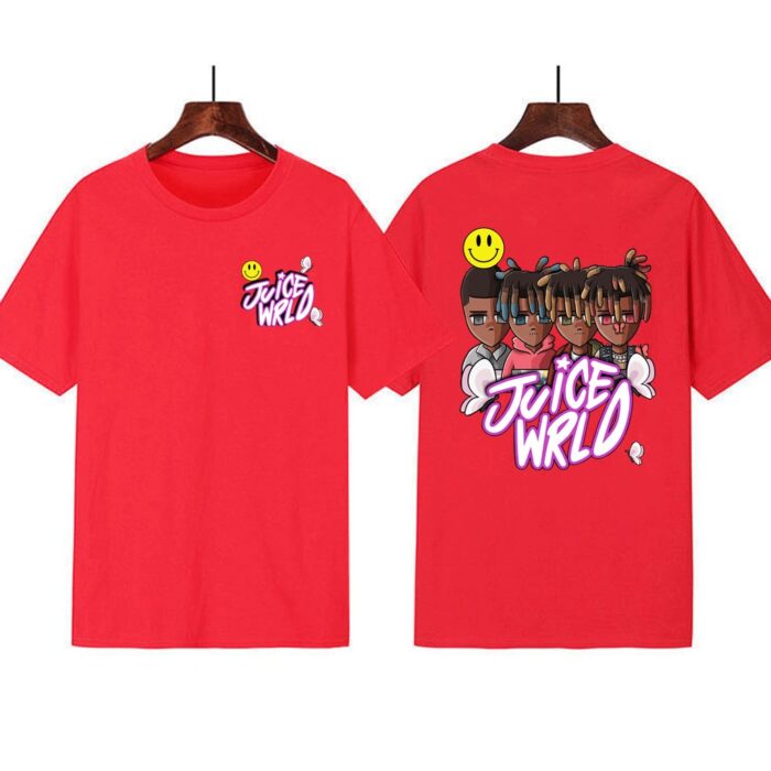 Juice Wrld Hip-Hop Short Sleeve Summer Casual Tees