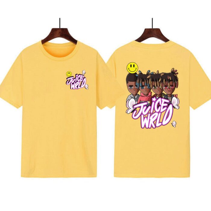 Juice Wrld Hip-Hop Short Sleeve Summer Casual Tees