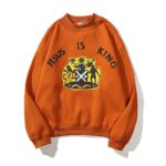 Jesus Is King Printed Sweatshirt