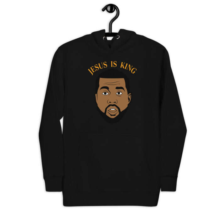 Jesus is King Kanye West Face Hoodie