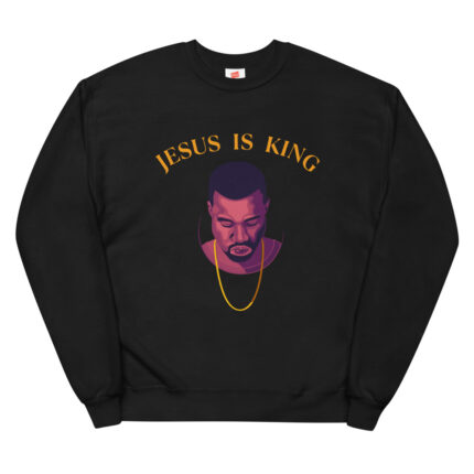 Jesus is King Unisex fleece Sweatshirt